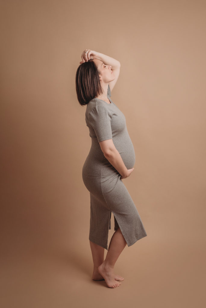 best time to get maternity portraits
