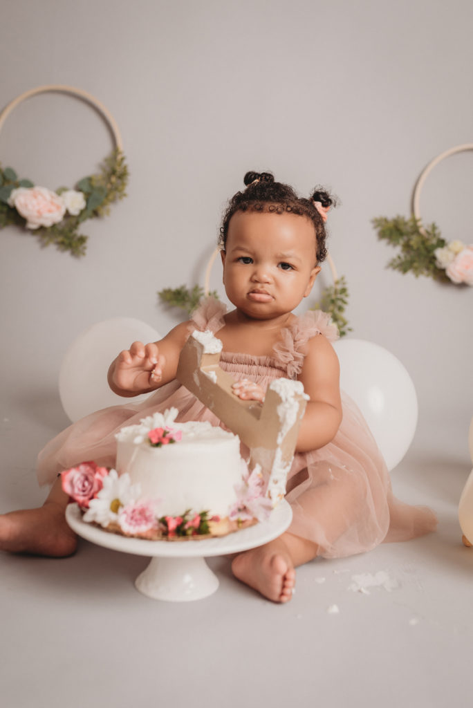 Cake smash photographer Atlanta