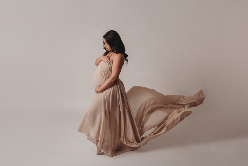 High end maternity and newborn portraits