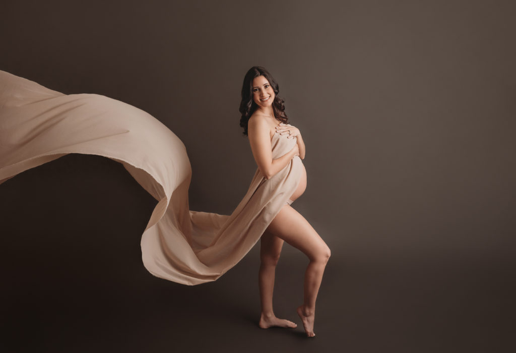 best time to get maternity portraits